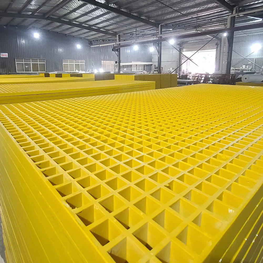 Lightweight and Easy-to-Install FRP Bar Grating Sheets for Industrial Flooring and Structures