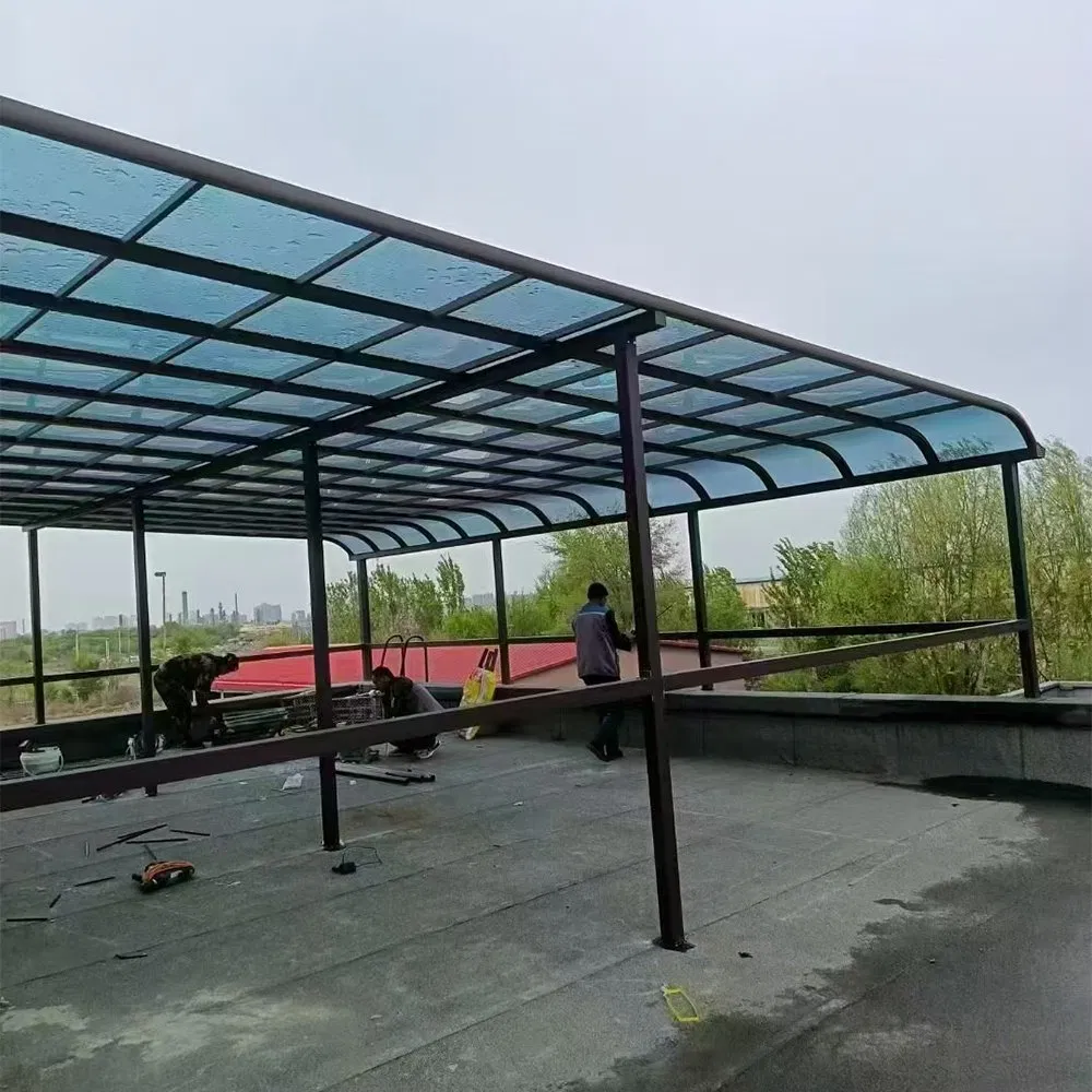Factory Sale Aluminum Car Sunshade Shelter Durable Water Proof Canopy