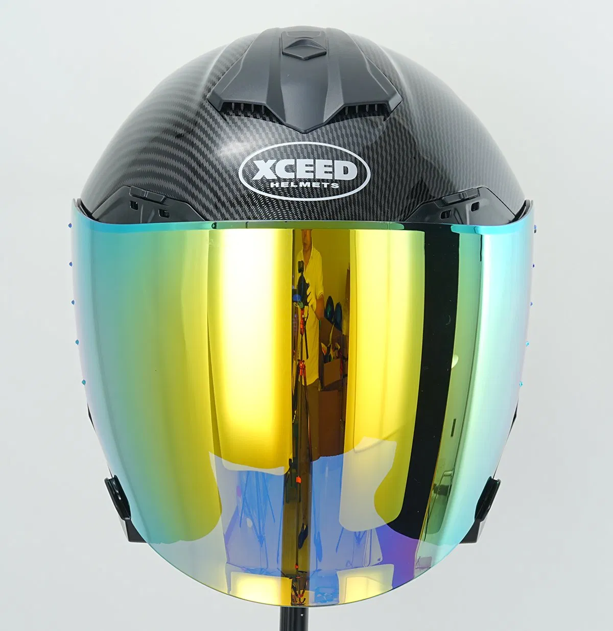 DOT Approved Dual Visor Open-Face/Full-Face Motorcycle Helmet