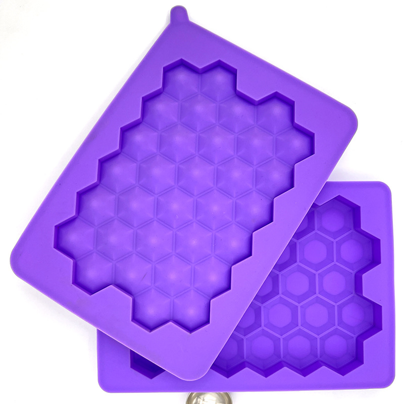 Diamond Honeycomb Meatball Master 32 Holes Meat Balls Mold Silicone Mold