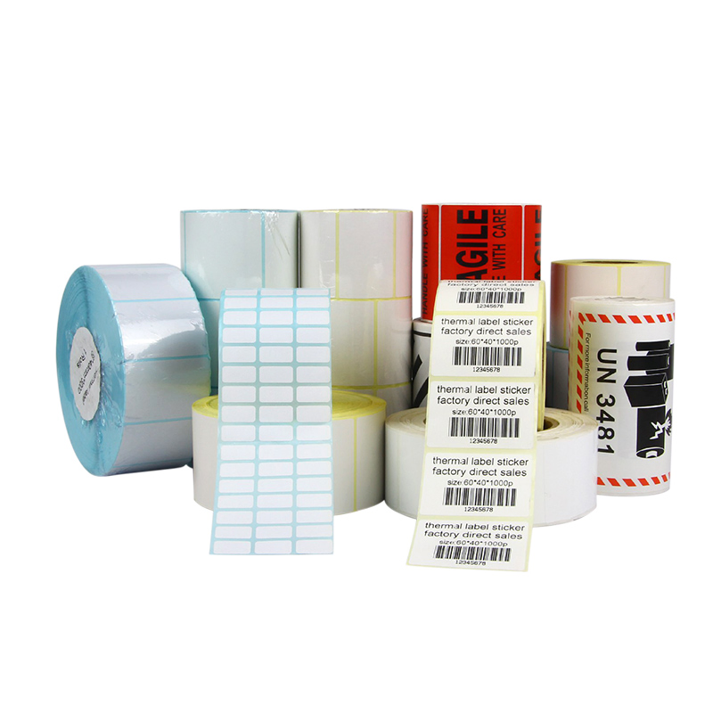 Custom Adhesive Paper Stickers for Shipping & Barcode Printing