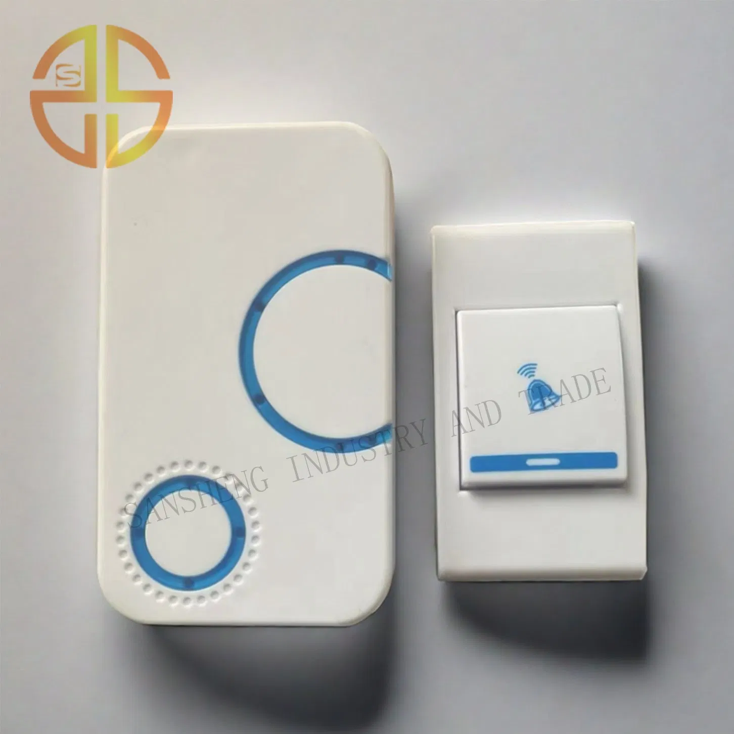 Modern Wireless Doorbell with Quick Setup and Long-Lasting Batteries