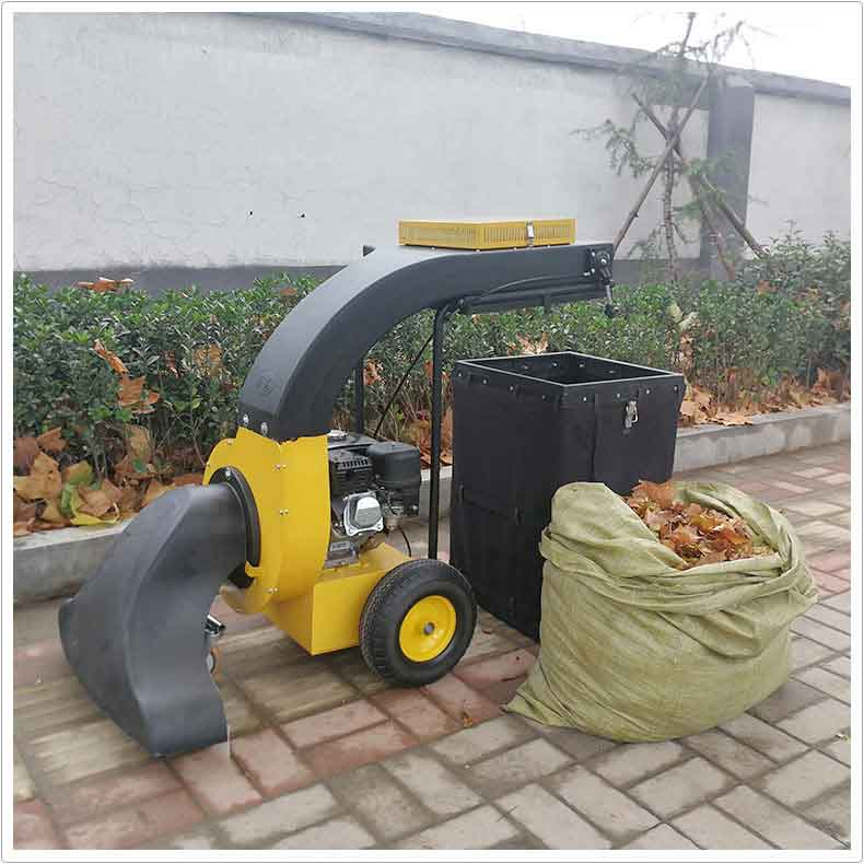Blow-Suction Two-Use Automatic Walking Leaf Vacuum Machine with Powerful Suction and Gasoline-Powered Hand-Pushed Leaf Vacuum Cleaner