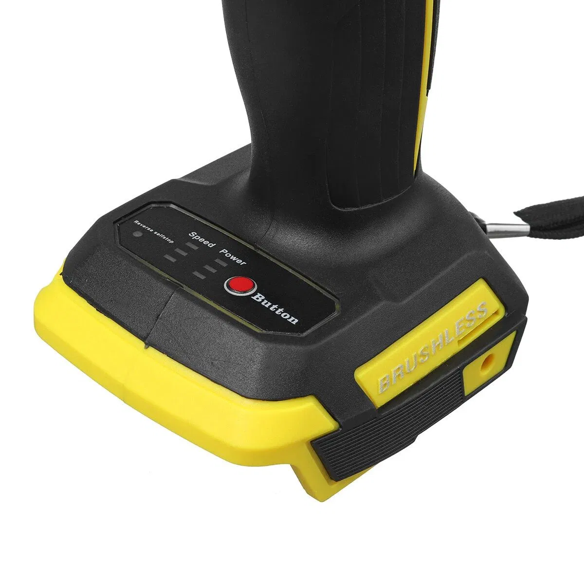 Toolsmfg 20V Cordless Electric Brushless Screwdriver 3 LED Light