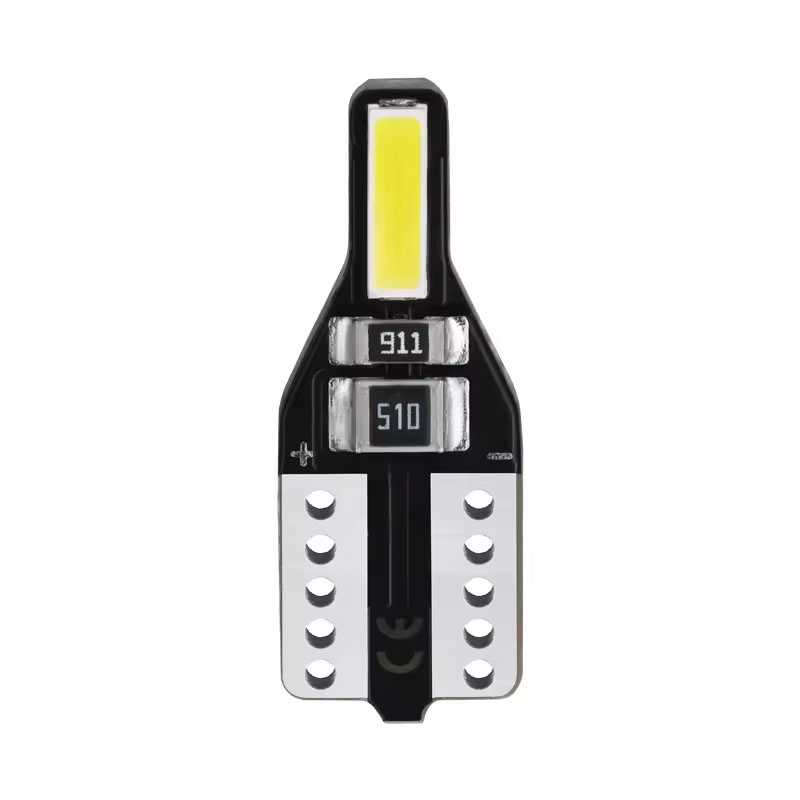 Светодиодные лампы T10 W5W 6000K для салона авто