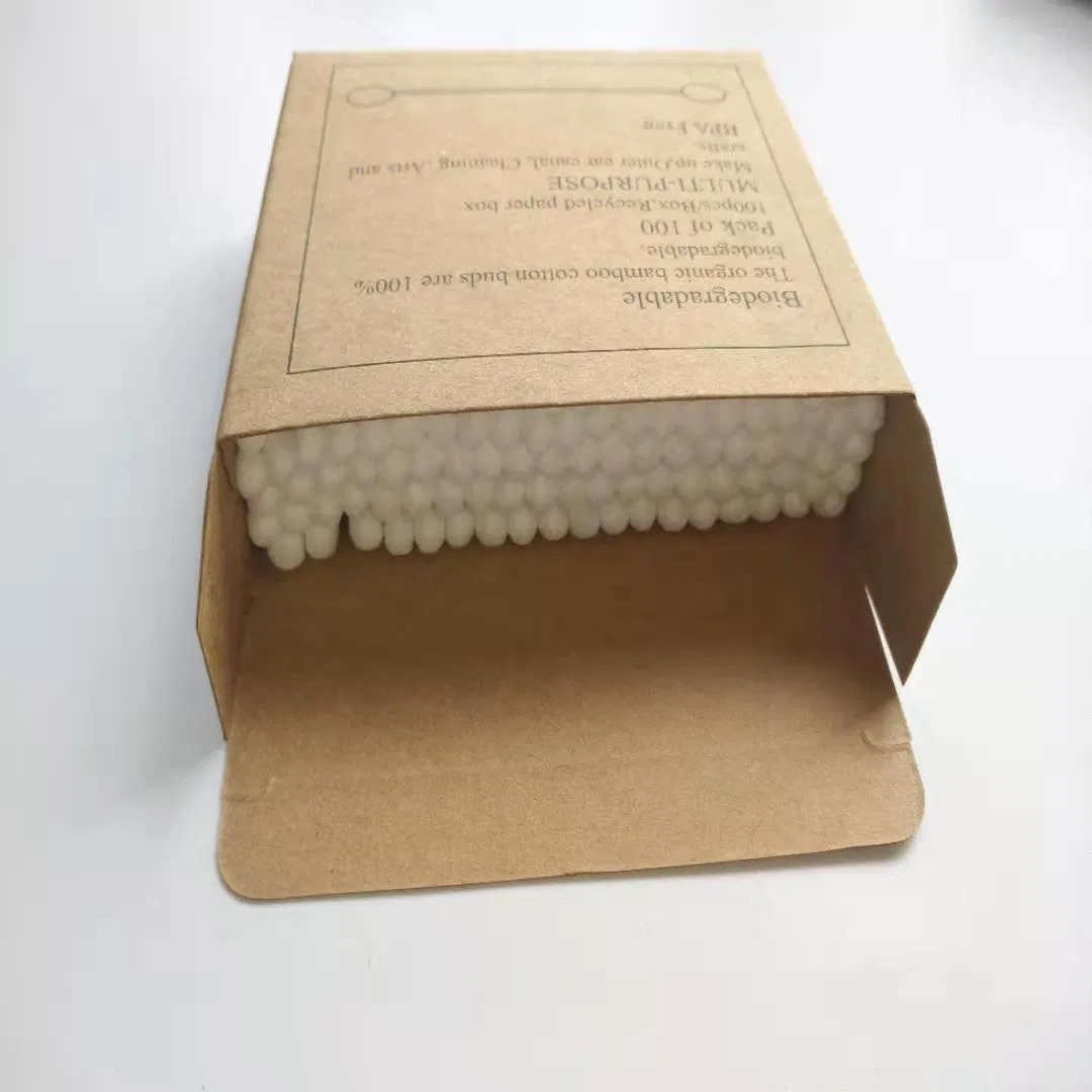 Eco-Friendly Bamboo Cotton Buds Natural