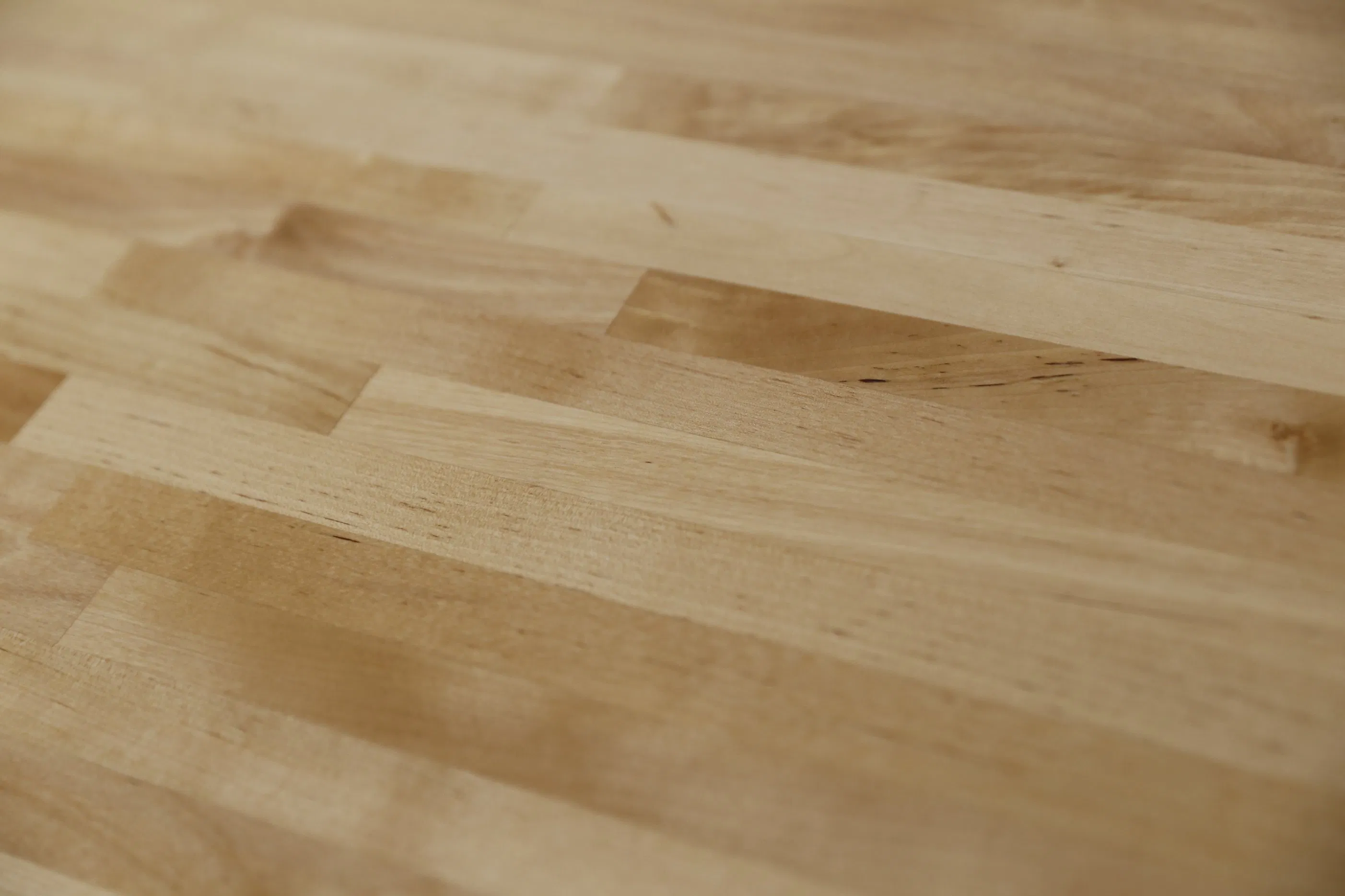 Fine-Polished Solid Wood Worktop, Water-Based Finish, Lab &amp; Home Use