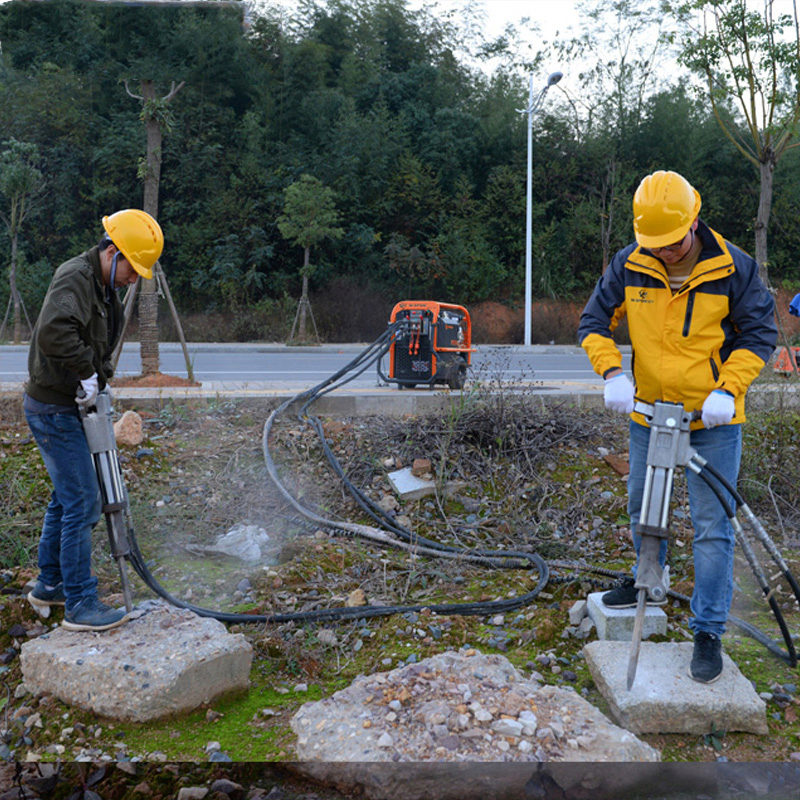 Wipin Portable Double Acting Hydraulic Power Pack Gasoline Hydraulic Power Unit