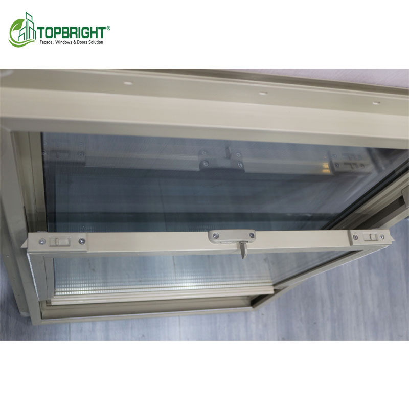 Modern Design PVC Windows for Houses Plastic Hung Windows Wind Resistance Single-Slider Hung Windows