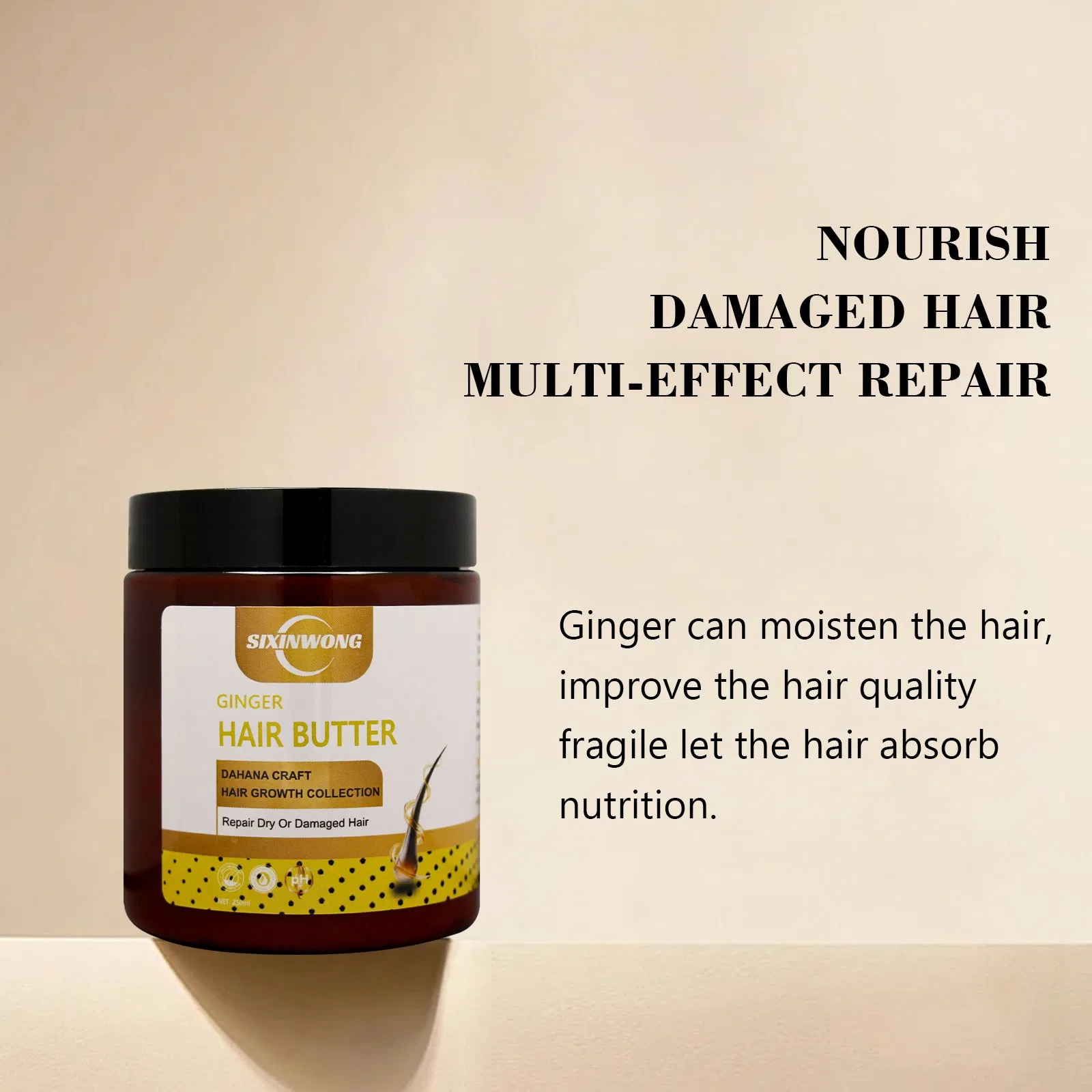 Beauty Cosmetics Effectively Strong Hair Gently Moisturize and Control Frizz Best Hair Butter