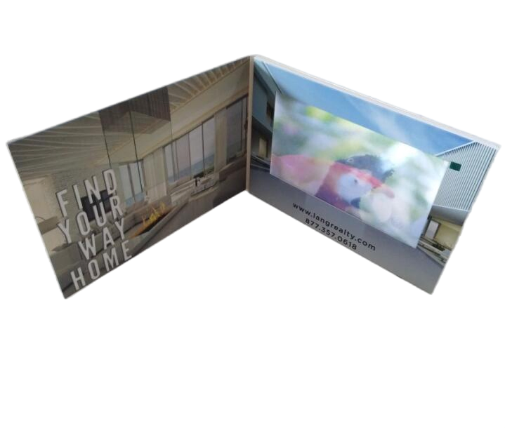 Premium LCD Screen Video Brochure for Luxury Hotels