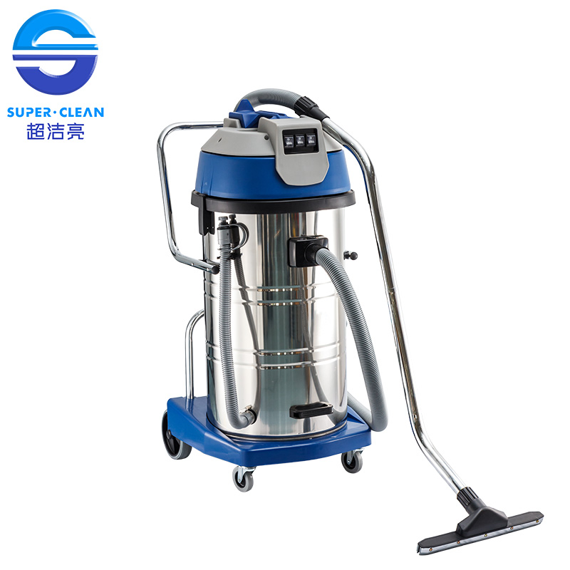 Industrial 80L 3000W Wet and Dry Vacuum Cleaner with Tilt