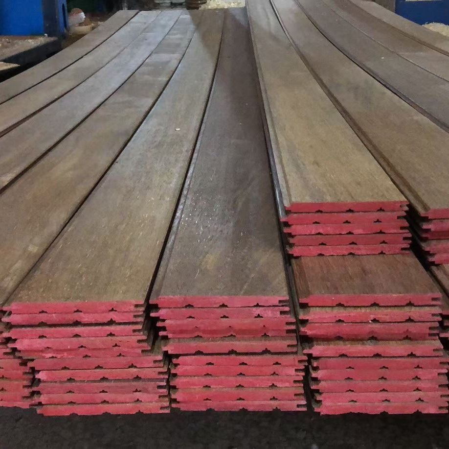 Solid Indonesian Merbau Wood Cladding /Ceiling