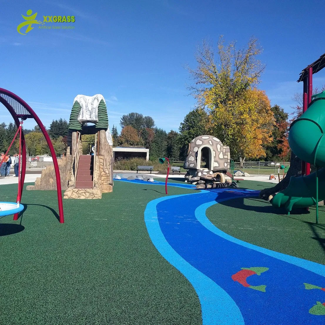 Factory Price Synthetic EPDM Rubber Granules for Children's Playground