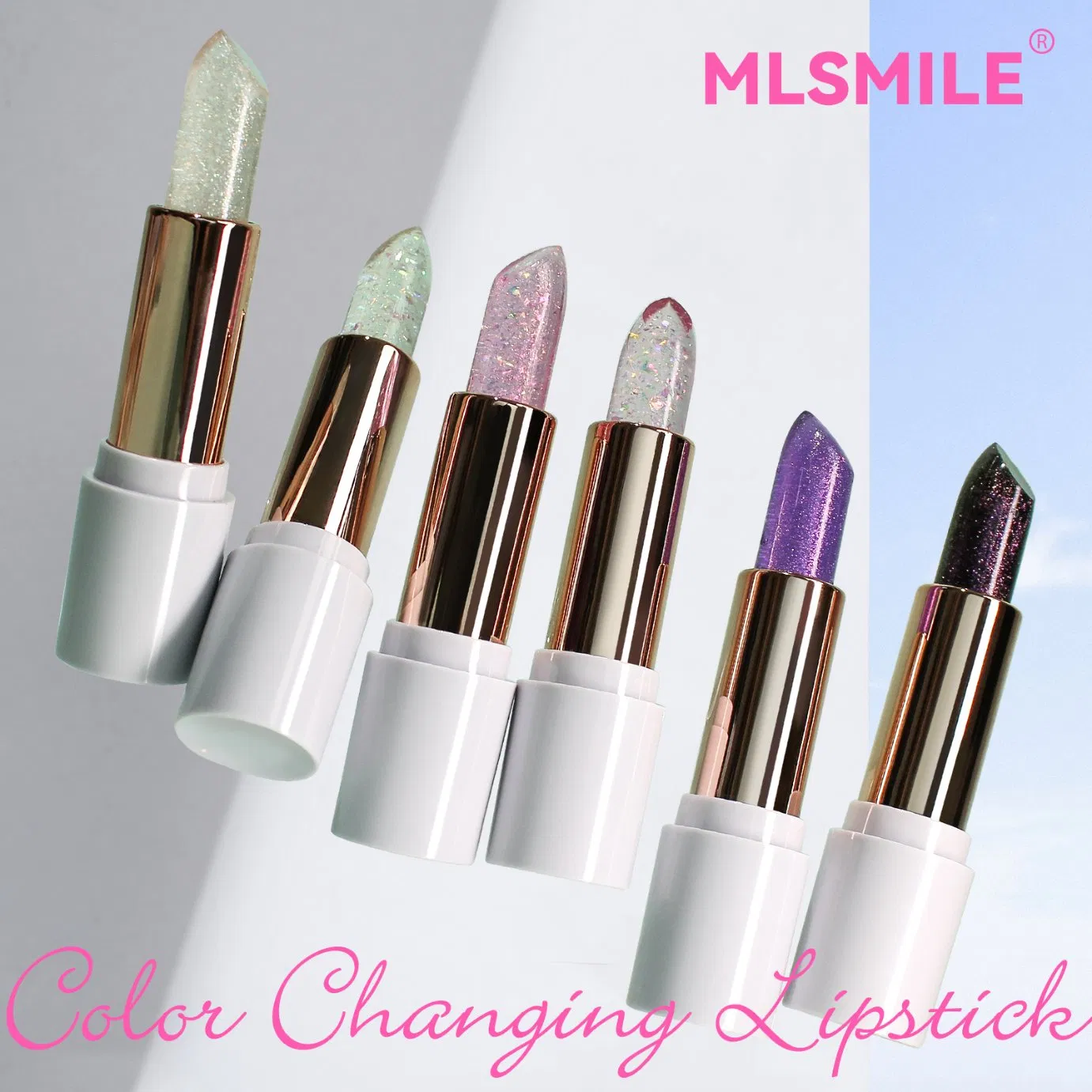 Lip Balm Stick Temperature Change Color Honey Moisturizing Lipstick Nourishing Moisturizing Flower Color Changing Lipstick