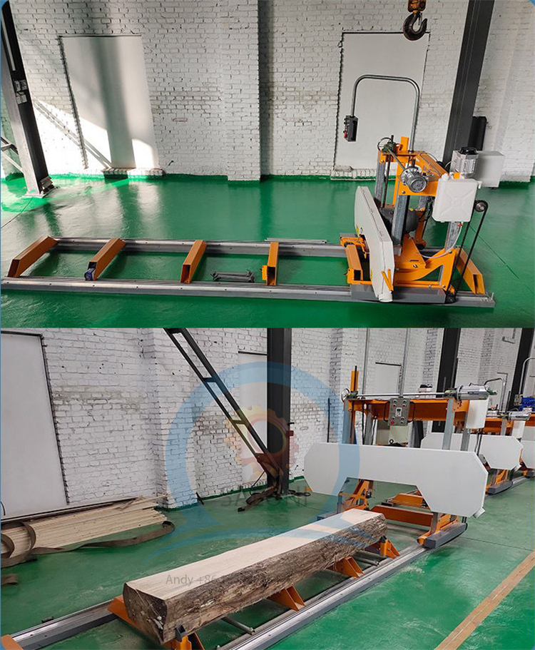 Ленточная пила портативная лесопильная