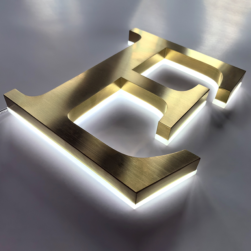 Ezd One-Stop Services Backlit Luminous Business 3D Logo Channel Letter for Shop