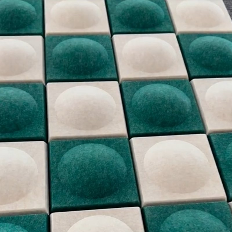 Custom-Size Polyester Fiber Acoustic Panels Soundproof Decor for Hotel Lobbies