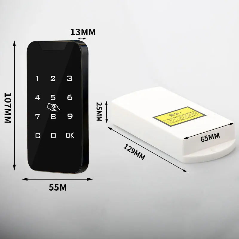 Digital Cabinet Security Smart Touch Keypad Wardrobes Password Electronic Cabinet Lock for Locker