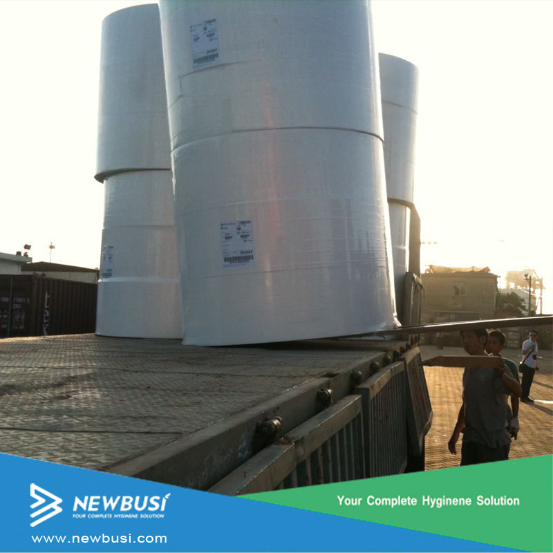 High Quality Baby Diaper Raw Materials Disposable Fluff Pulp Made in China