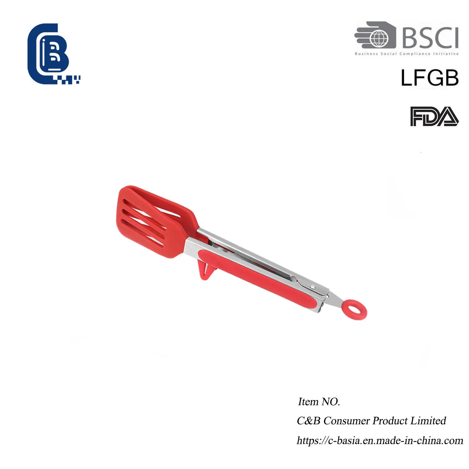 9 Inch Pasta Spaghetti Noodles Serving Food Tongs Tweezer Clip Kitchen Tools