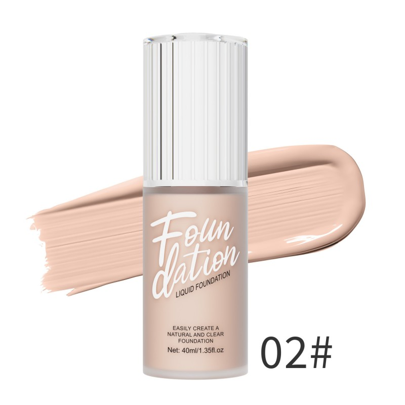 Makeup Foundation Lightweight Medium Face Full Coverage Matte Liquid Foundation Waterproof Foundation