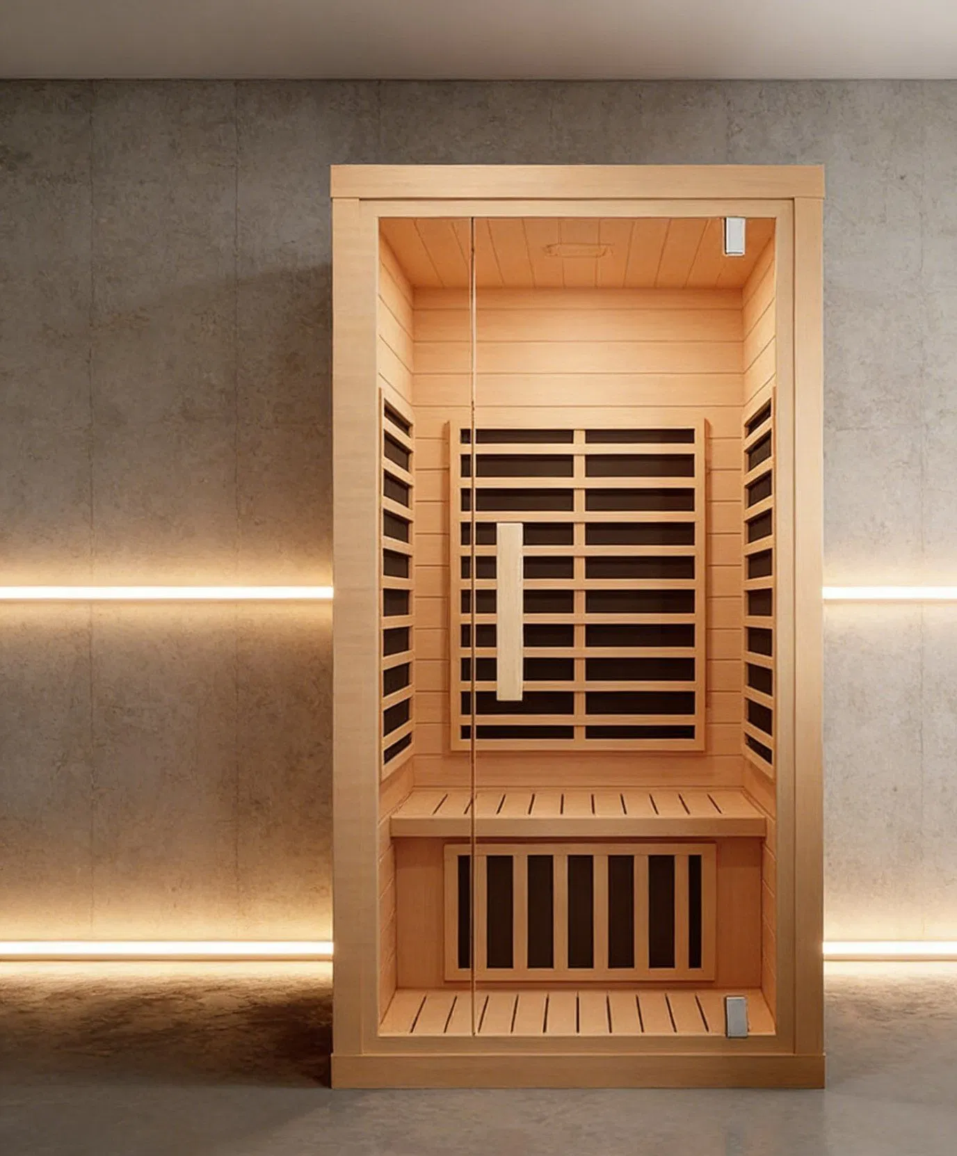 Инфракрасная сауна EV-004p из канадской тсуги на 2 персоны