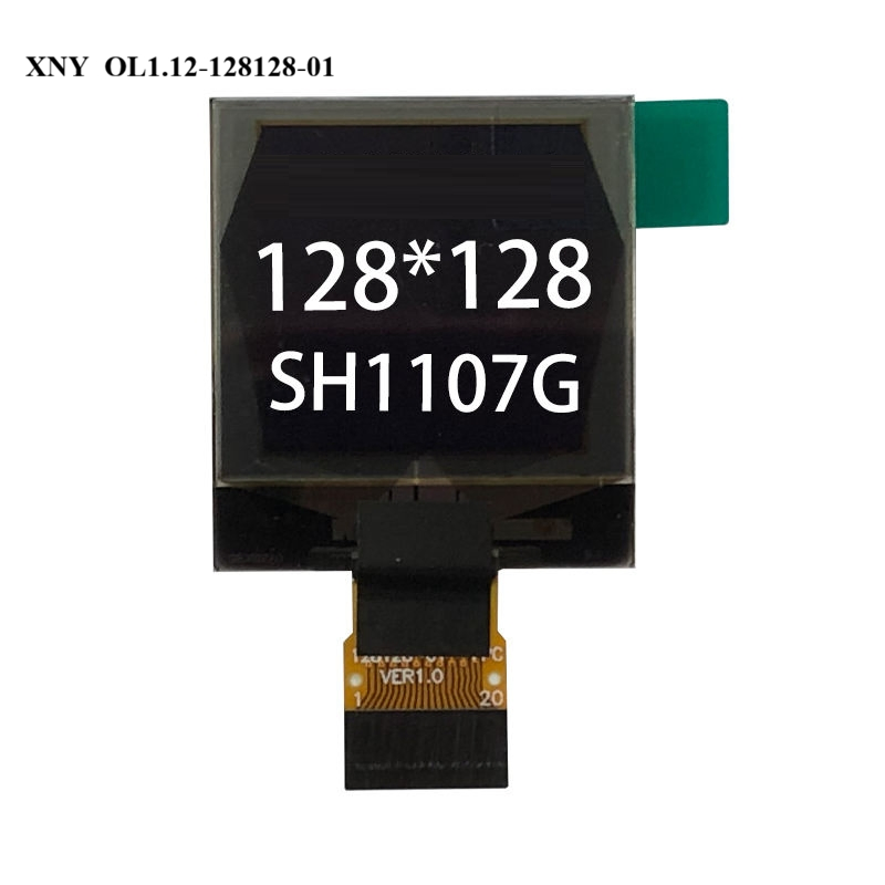 OLED-дисплей 1.12 дюйма, 128x128, SH1107, последовательный порт