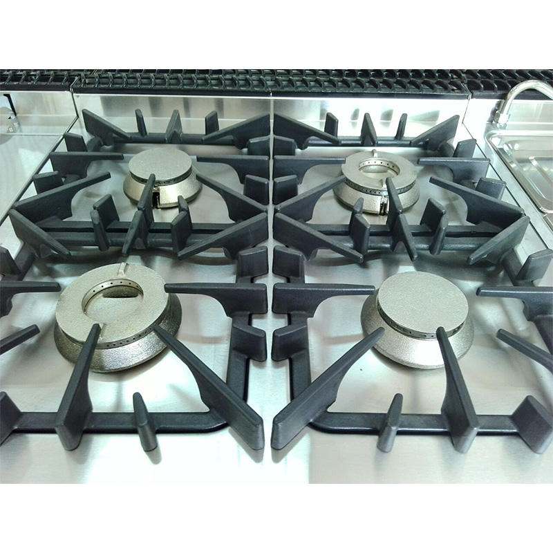 Плита газовая с духовкой для ресторана, 5 конфорок