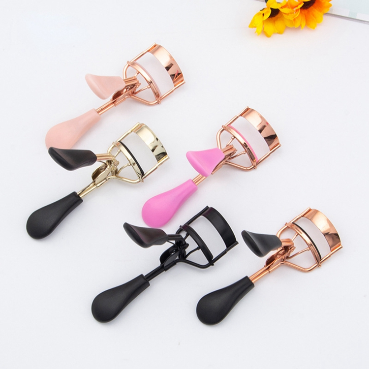 Private Label Mini Black Rose Gold Eyelash Curler Wholesale