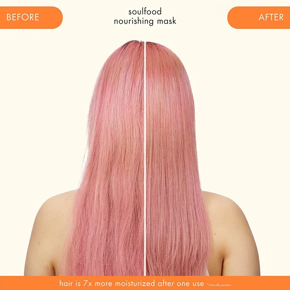 Private Label Professional Salon Masque Nourrissant Hairfood Jojoba Oil Sea Buckthorn Nourishing Repair Damaged Hair Mask