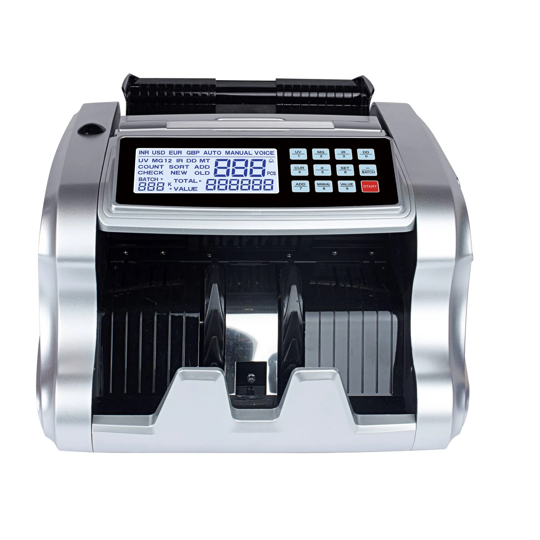 Al-6700 LCD Multi Currency Bill Counter Cash Counting Machine