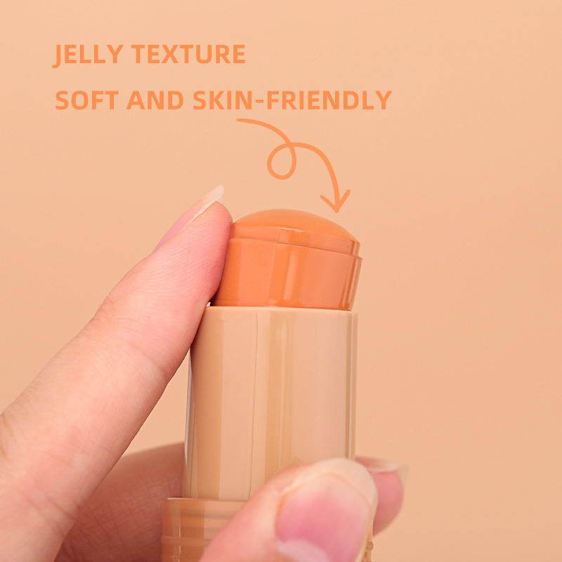 202507 Ty New Arrival Wholesale Price Makeup Custom Logo Bouncy Lasting Waterproof Cooling Cheek Jelly Contouring Brush