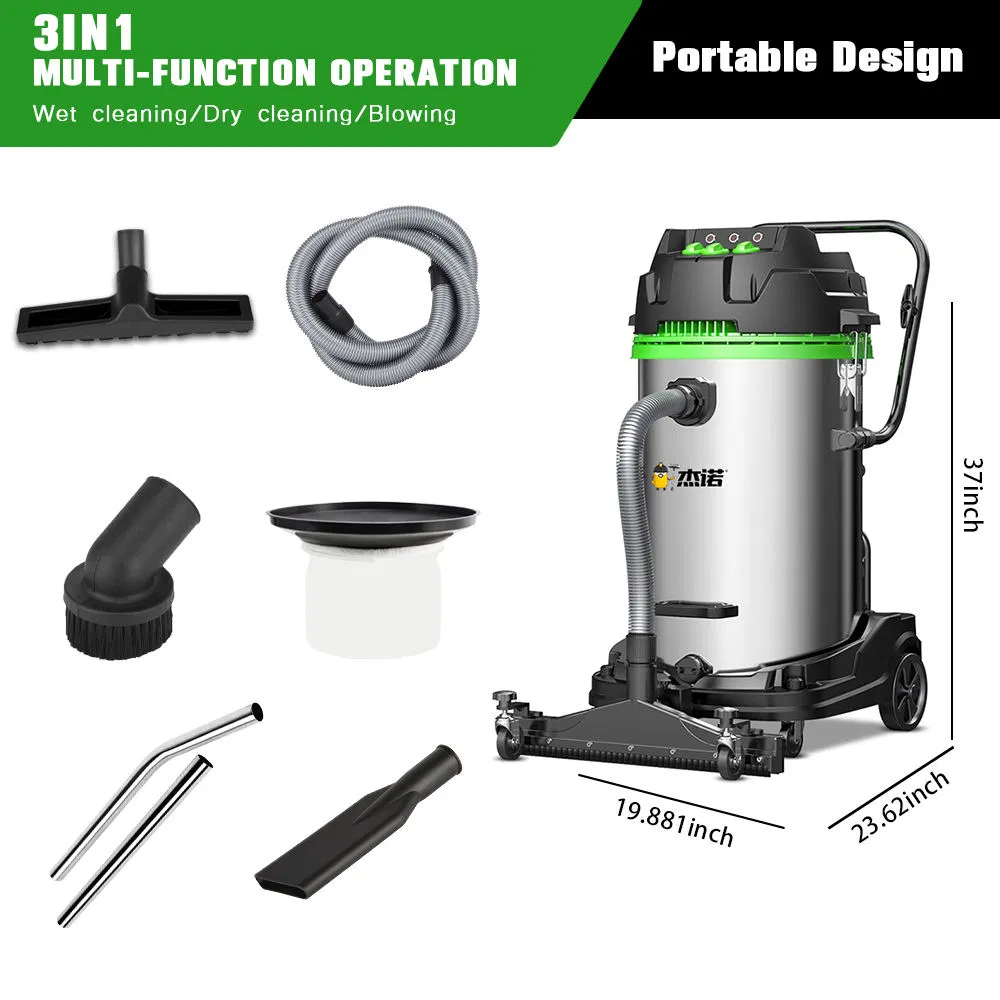 Powerful Industrial Vacuum Cleaner for Wet and Dry Cleaning