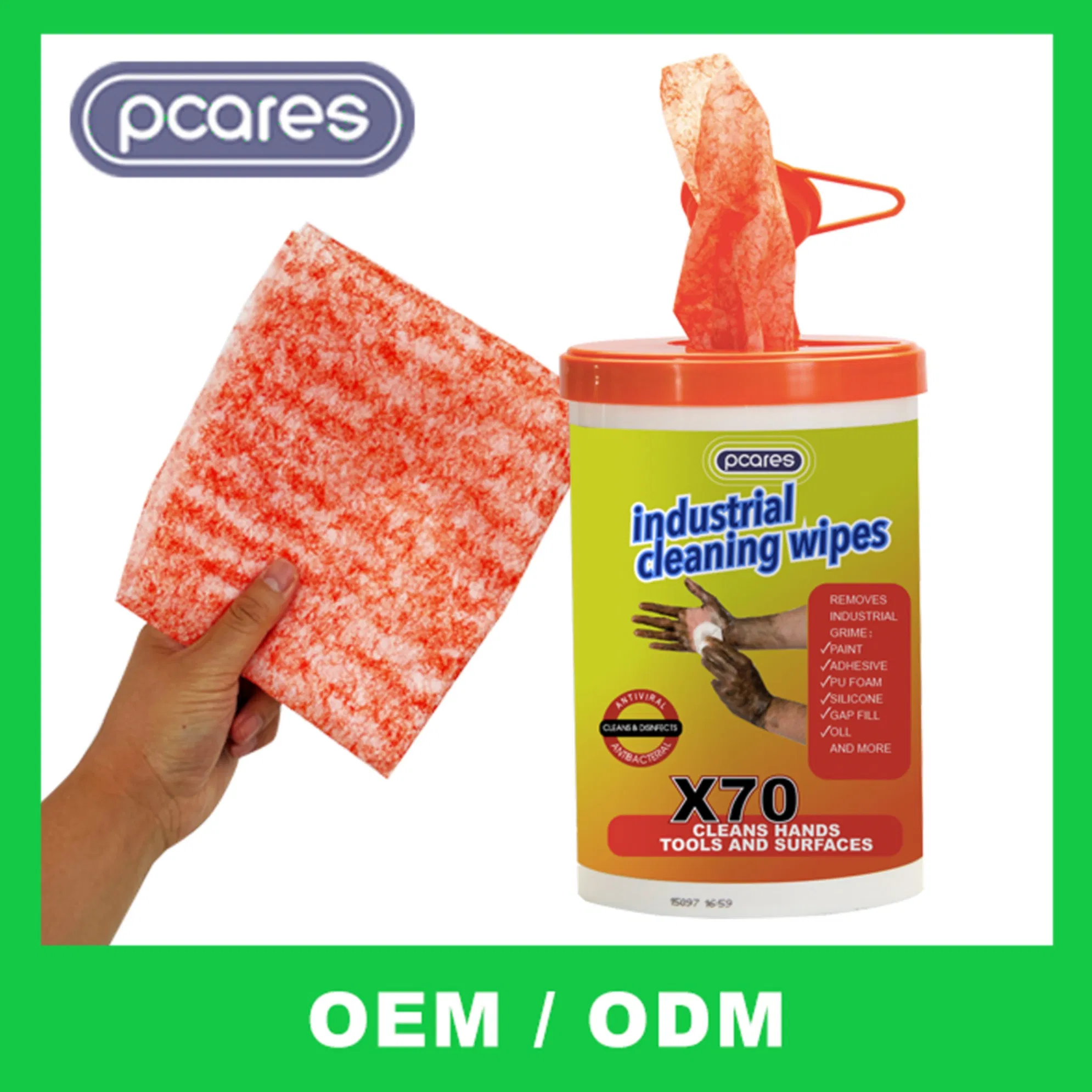 Modern Heavy-Duty Cleaning Wipes for Efficient Grease Removal