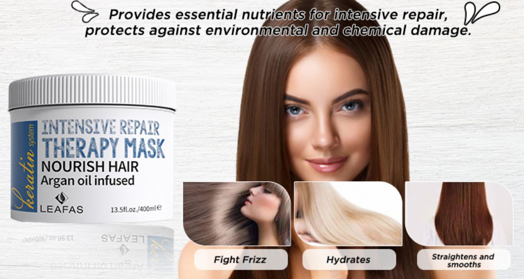 Salon Keratin Treatment Smooth Repair Hair Mask