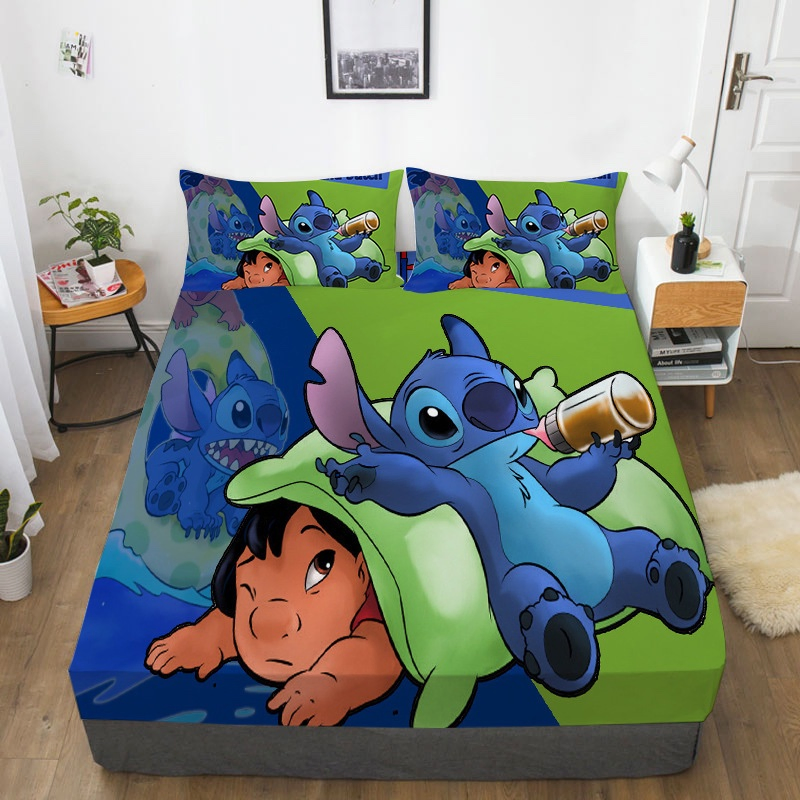 Customized Bed Sheet Fitted Sheet Printed Sheet