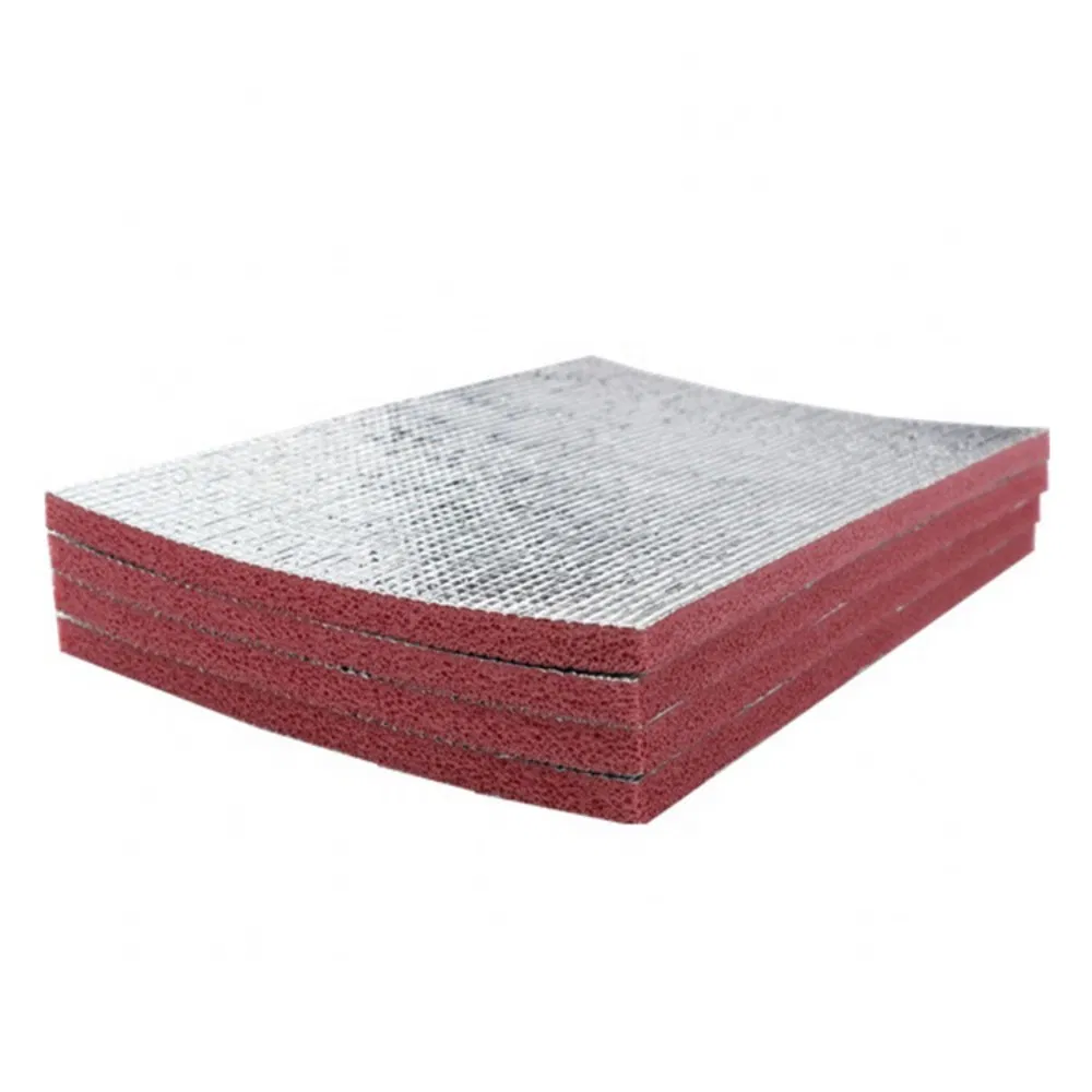 Durable Reflective Heat Barrier XPE Aluminum Foil Foam Thermal Insulation Sheet