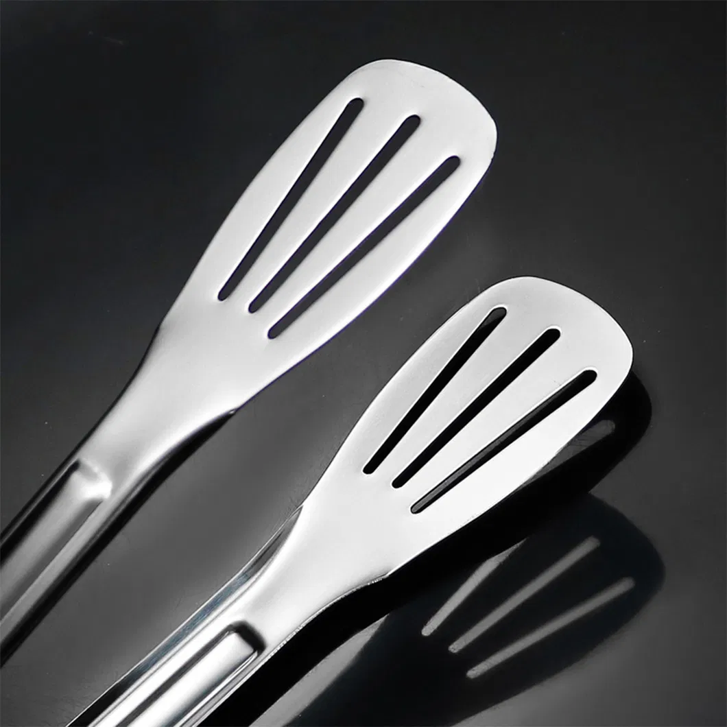 BBQ Tool Kitchen Tongs Cooking Tongs 304 Stainless Steel Food Tools Barbecue Tongs