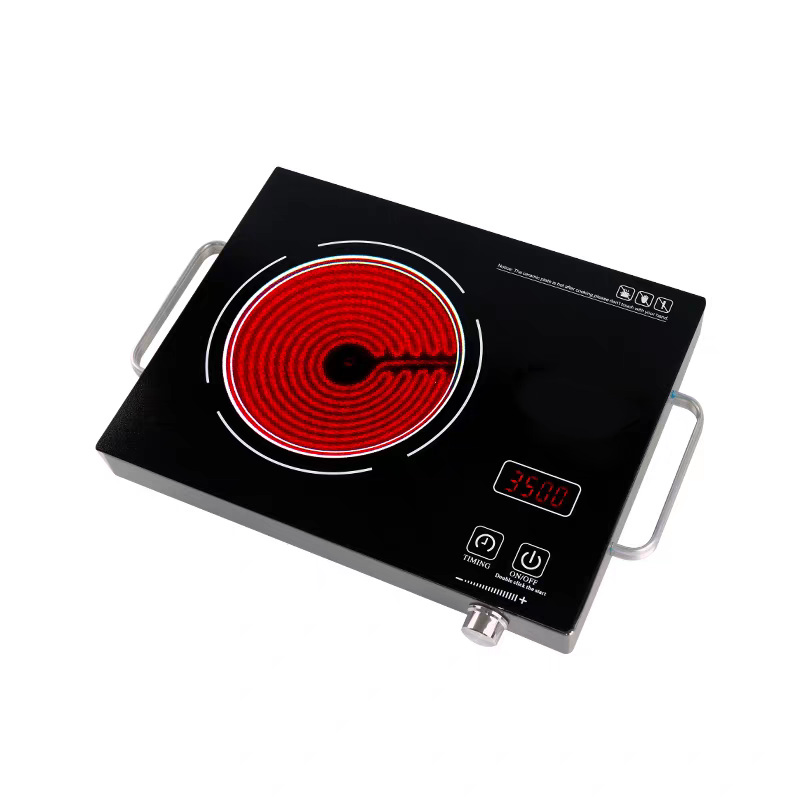 Kitchen Appliance Economic Infrared Cooker Portable Single Golden Body Ceramic Glass Infrared Burner Cooker with Low Price