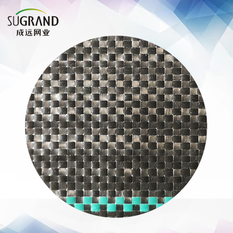 Black PP Fabric Weed Control Mat Ground Cover