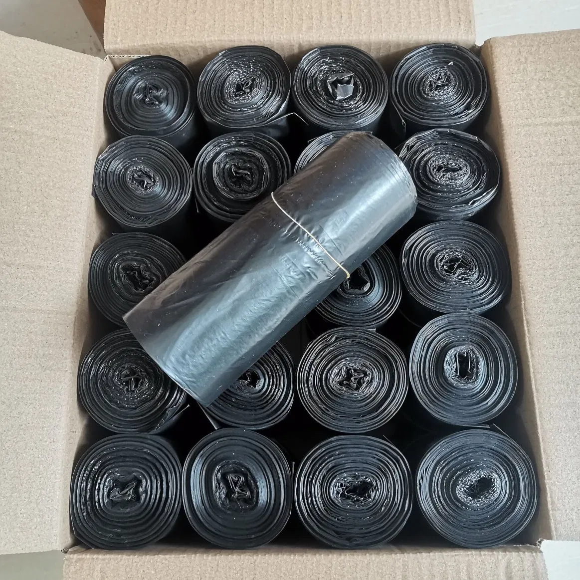 120L/240L Plastic HDPE/LDPE Star Sealed Garbage Bag Trash Bag