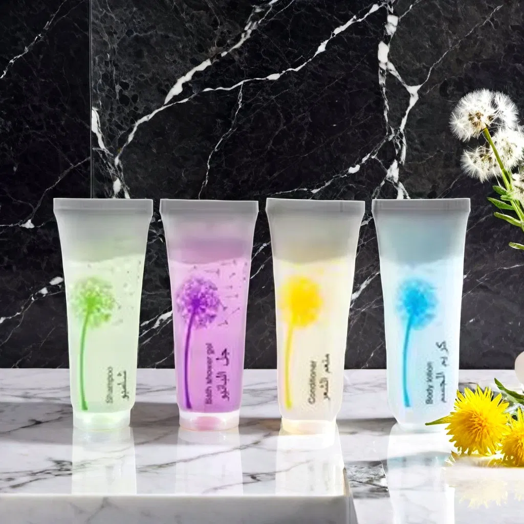 Durable Clear Plastic Shampoo Containers for Travel and Home Use