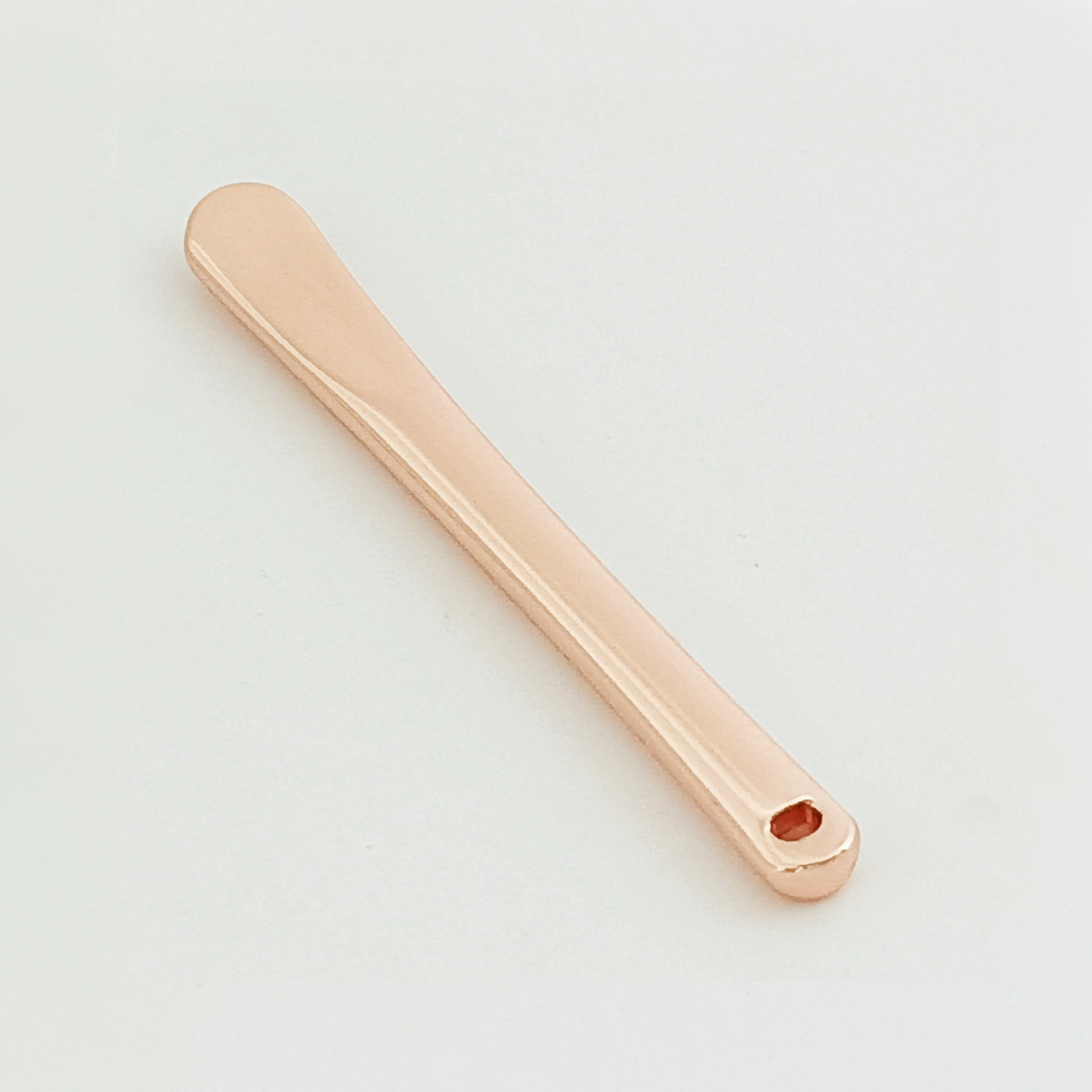 Facial Use Eye Cream Scoop New Design Can Add Logo Customize Color Rose Gold Metal Spatula Cosmetic Cosmetic Spatula
