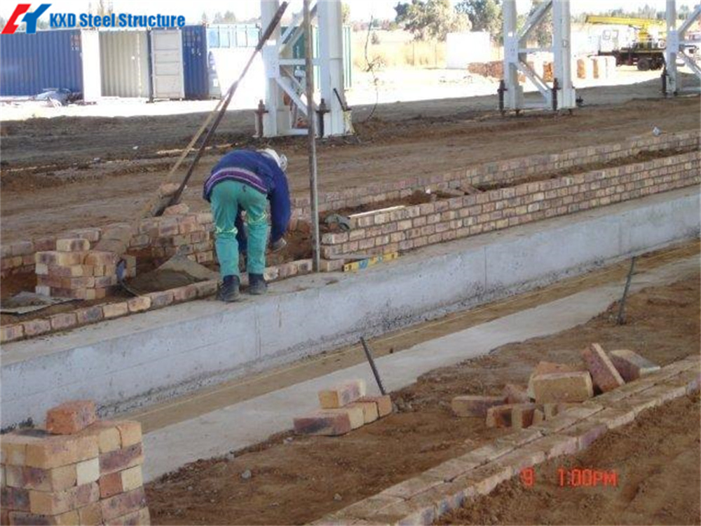 Prefabricated Steel Structure Steel Sandwich Panel Farm Shed
