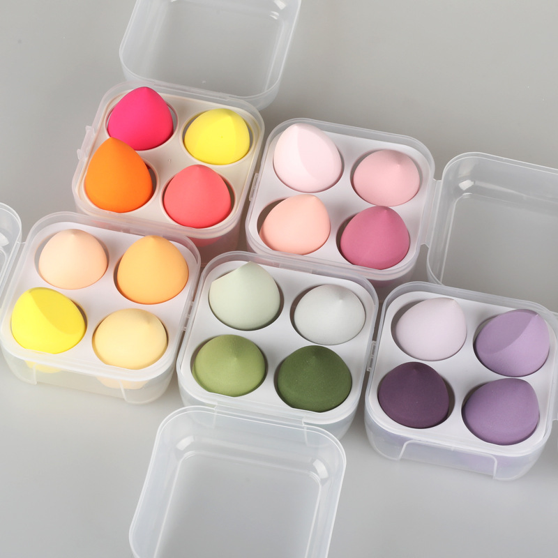 Beauty Cosmetics Blender Facial Silicone Power Puff Makeup Cosmetic Face Blending Maquillaje Sponge