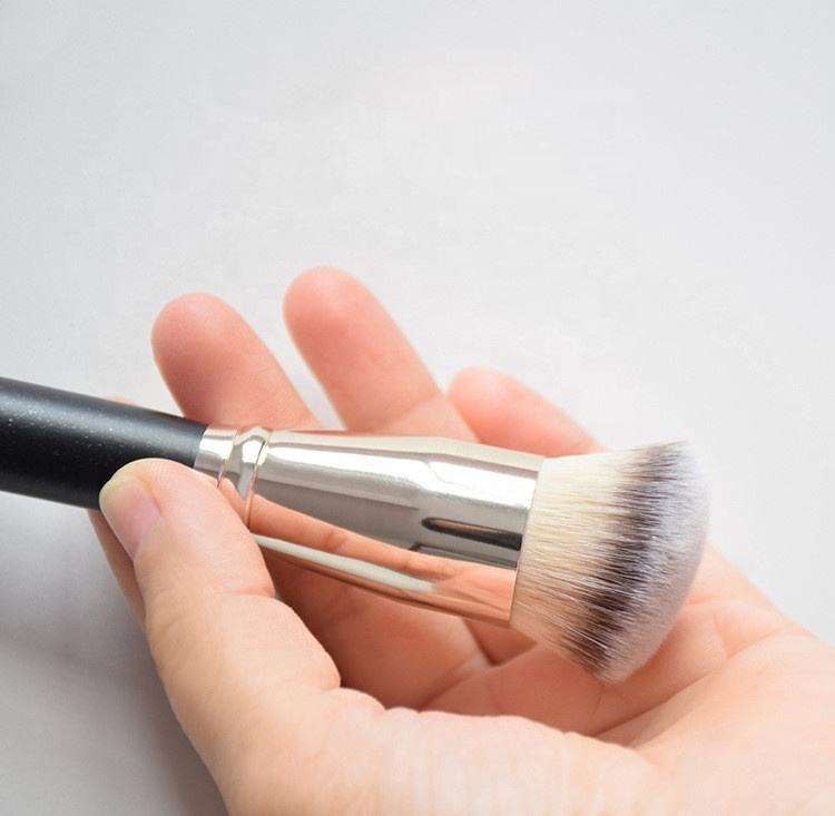 Face Concealer Brush Custom Logo Black Wood High Quality Single Makeup Brush