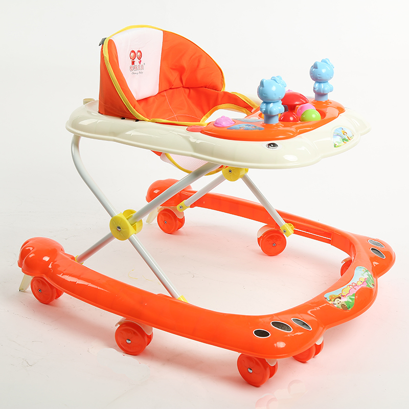 Safe Design Wheels Baby Carriers 3 in 1 Rocker Baby Walker with Music