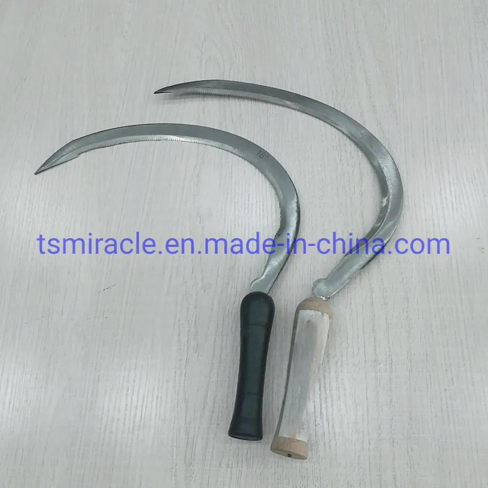 Agricultural Tools Cutting Sickle Encryption Fine Teeth Small Sickle Leek Knife Cutting Grass Pruning Sickle