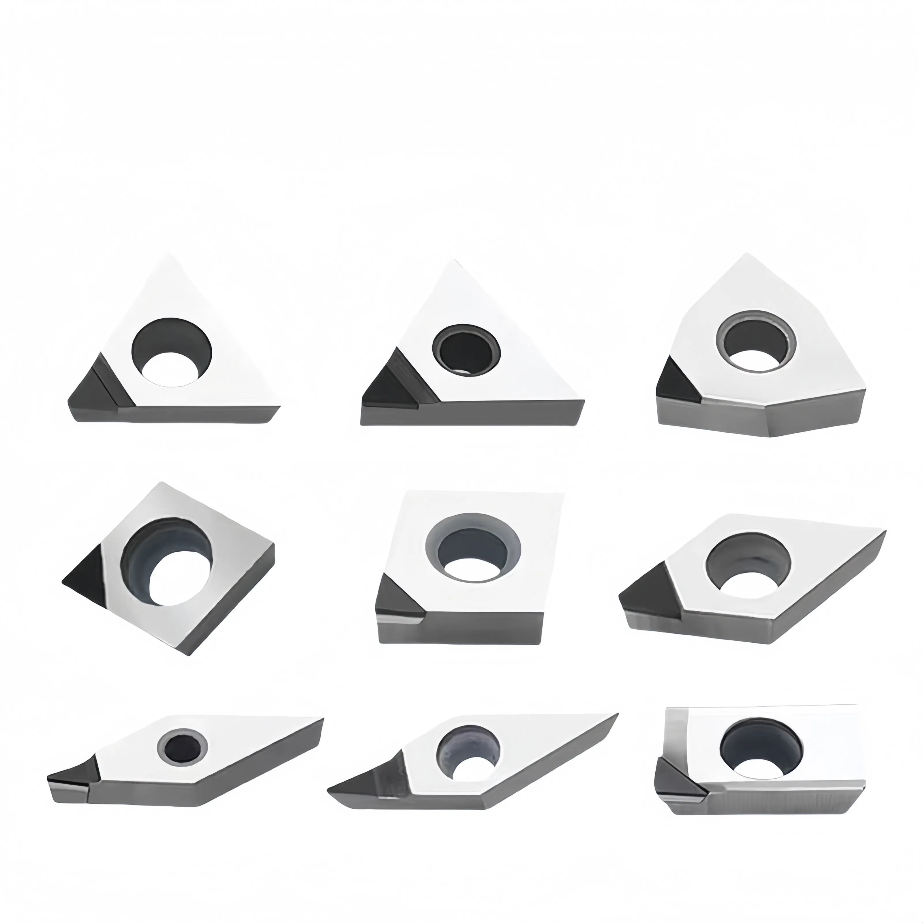 Алмазные токарные пластины с ЧПУ для резки металлов и пластиков